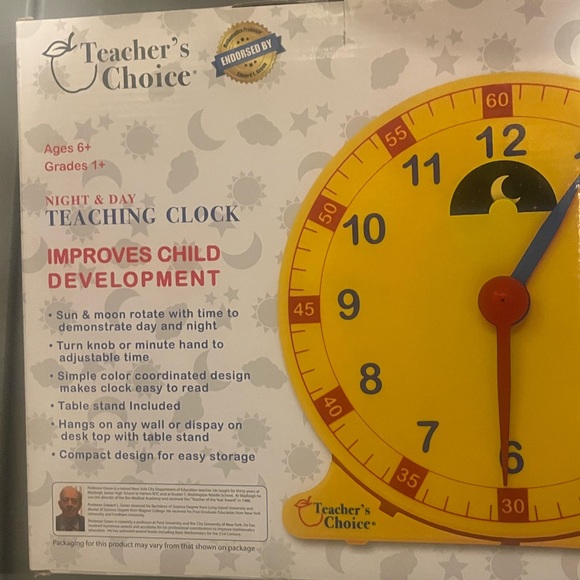 Kids learning clock teachers choice! - Picture 2 of 4